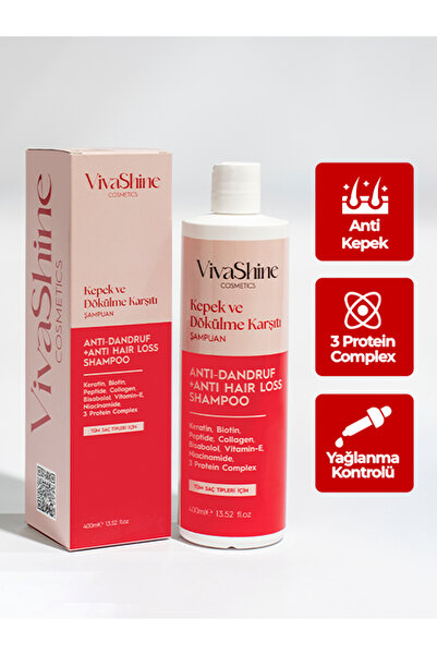 VivaShine Kepek Ve Saç Dökülme Karşıtı Şampuan
