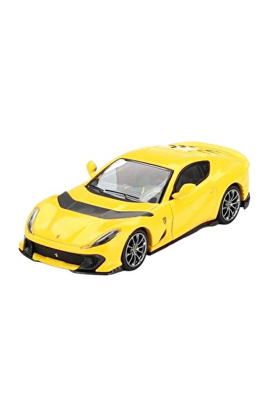 mini gt 1:64 BBR Ferrari 812 Competizione Giallo Modena Diecast Model Araba