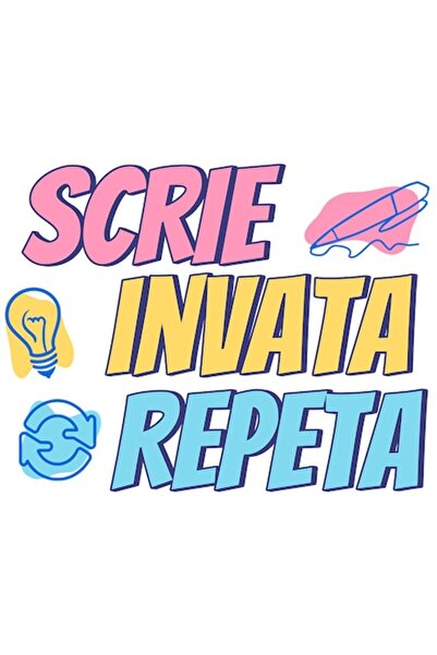 OEM Autocolant rutină zilnică pentru copii și elevi - școală „Scrie, învață, ...