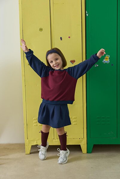 Tics Oversized Sweat - Cherry