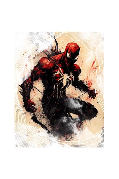 OEM Αυτοκόλλητο Spider-Man από PVC βινύλιο με λευκό περίγραμμα, 23 cm