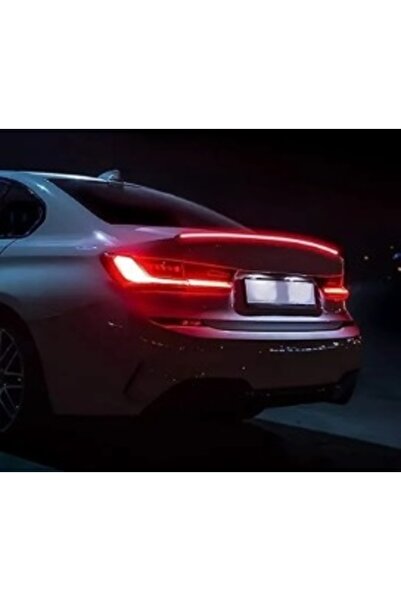Tai Rear trunk spoiler with LED carbon fiber style 120 cm