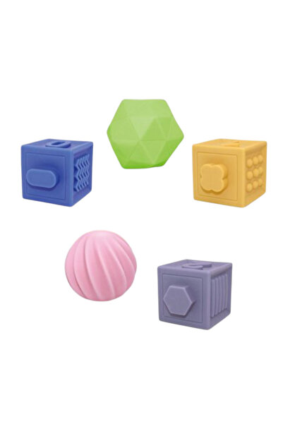 Creative World Toys Set of 5 sensory cubes and balls for babies