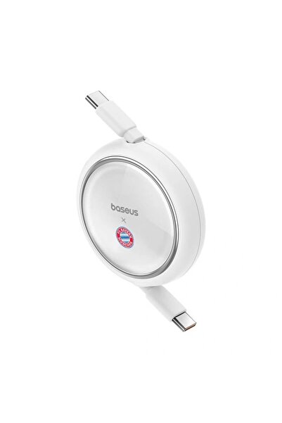 Baseus USB-C to USB-C Charging Cable, Baseus, 100W, White, Adjustable Length 35-100 cm