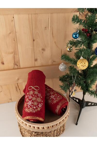 Baveno Бавовняний 2-комплект 45x70 см Розкішний та сучасний набір рушників з вишивкою