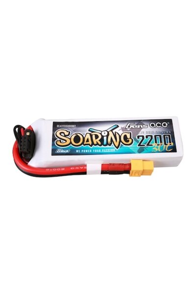 GENS ACE Baterie G-Tech Soaring LiPo 11.1 V/2200 mA/30C XT60