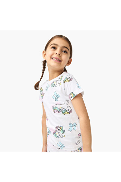 Hasbro Unicorn Print T-shirt with Pyjama - Set of 2