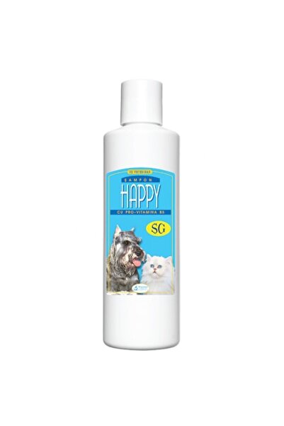 Pasteur Șampon cu provitamina B5 pentru câini și pisici, Happy SG, Pasteur, 200 ml