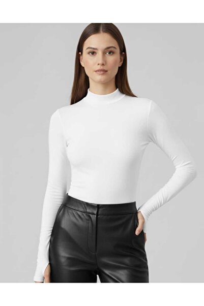 ns nirvana secret Women's Finger Detailed Bodysuit