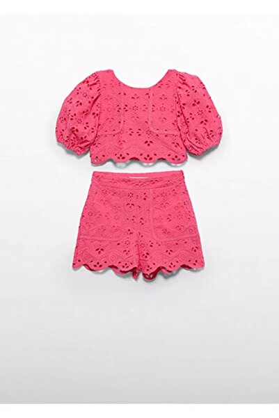 MAYORAL Girl Child Summer Blouse Shorts 2 Pcs Set 5231