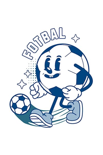 OEM Autocolant cu fotbal animat pe teren, fani ai echipei, motivațional, bord...