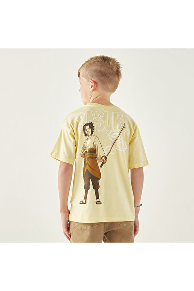 TV TOKYO تي شيرت ساسكي بأكمام قصيرة ورقبة دائرية