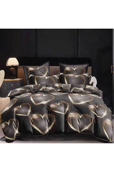 Patul Λευκά είδη, σατέν βαμβάκι, θειούχο, 2 άτομα, διπλό κρεβάτι, 4 τεμάχια