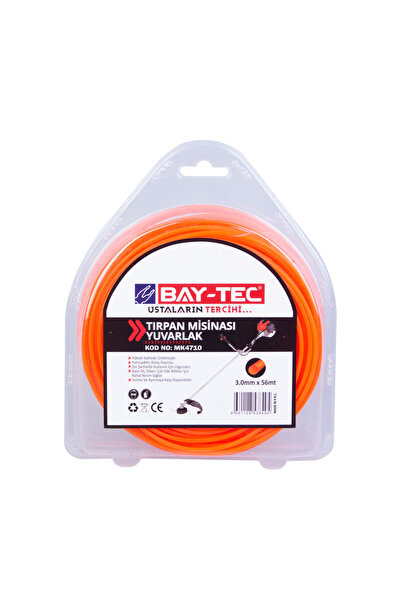 hırdavatevreni BAY-TEC TIRPAN MİSİNASI YUVARLAK 3.0MMx56 MT