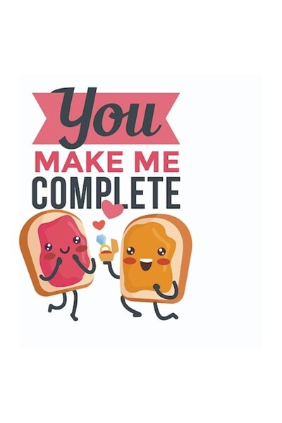 OEM Autocolant personalizat - „Mă completezi” (Cerere în căsătorie), bordură ...