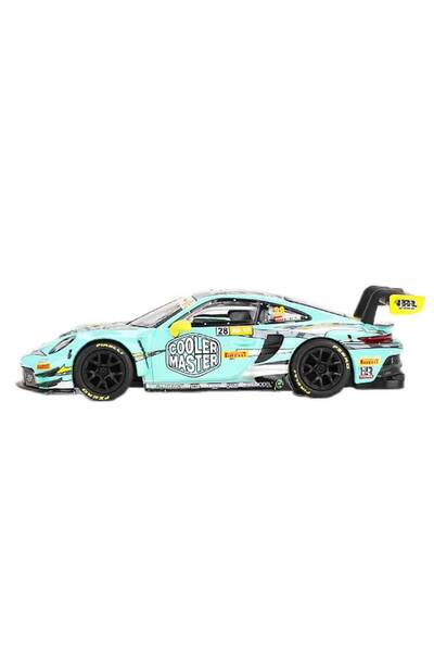 mini gt 1:64 Porsche 911 Gt3 R 2023 Fia Gt World Cup 70Th Macau Grand Prix Hubauto Racing Diecast Model