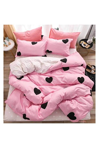 Patul Bed Linen, Satin Cotton, Sulphur, 2 Persons, Double Bed, 4 Pieces