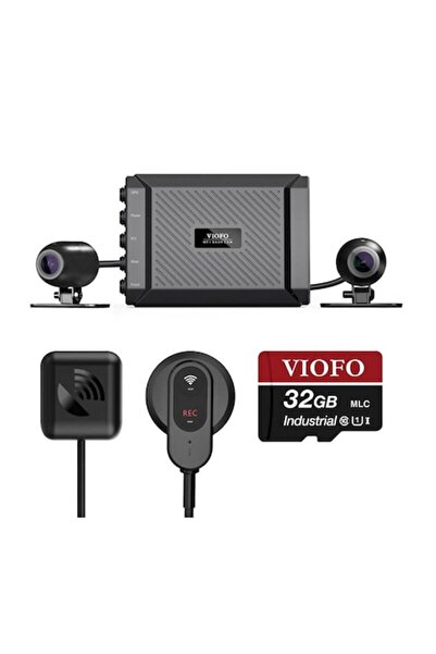 Viofo MT1 motorcycle camera, 1080p, WiFi, GPS, dual-channel, IP66