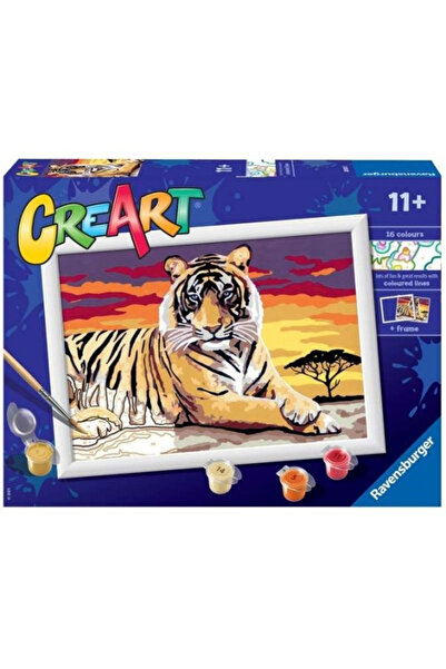 AtolyeCreart Pictura pe numere - Tigru