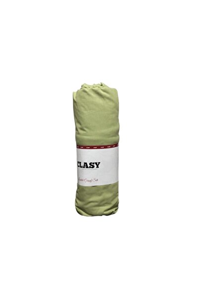 Clasy Battal Double 100% Cotton Fitted Sheet + 2 Pillowcases 180 X 200