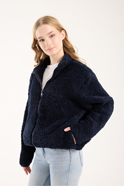 RainGuard Oversized Women's Plush Cardigan