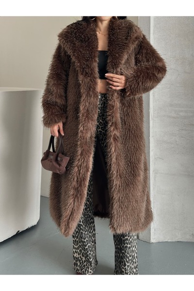 MYGİYİMİSTANBUL Palton de blană Tina