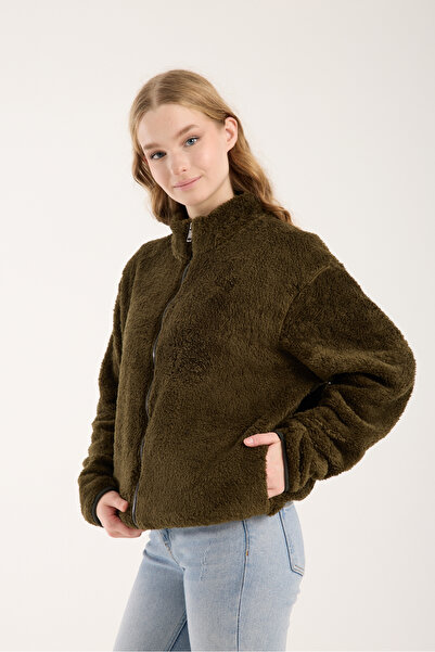 RainGuard Oversized Women's Plush Cardigan