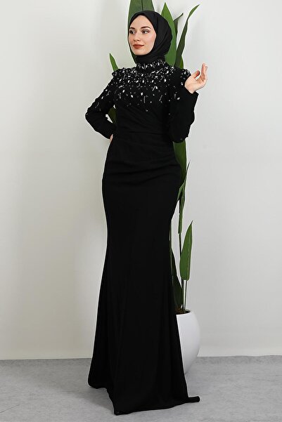 GİYZAMİLA Esin Evening Dress Black