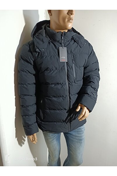 DYNAMO παλτό με κουκούλα μεγάλου μεγέθους εφαρμοστό