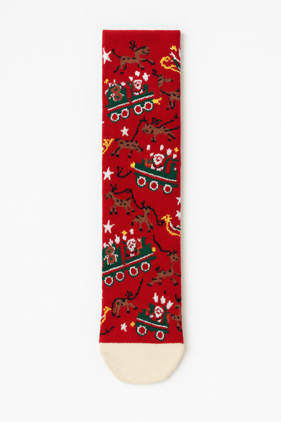 ALASEREN Acetate Boxed Christmas Gift – Colorful Winter Socks in Stylish Packaging 🎁