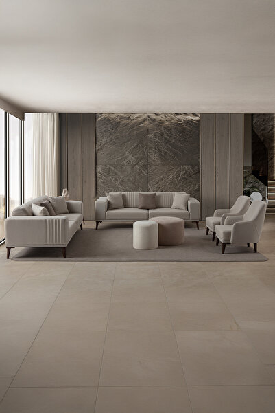 EDSY HOME Regnar Koltuk Takımı Antrasit 3+3+1+1