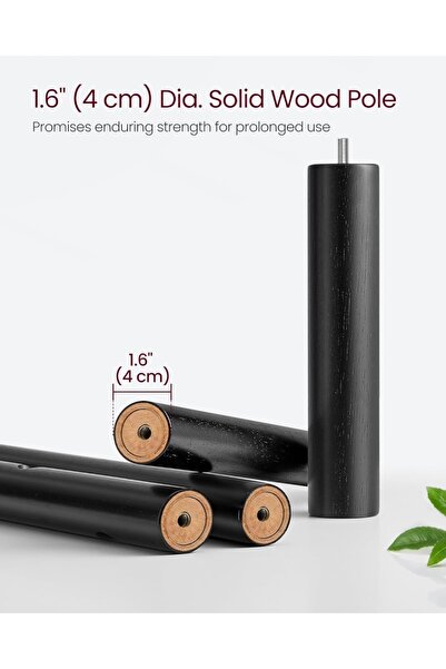 Talis Vasagle tree hanger Black 30x30x173.6 cm