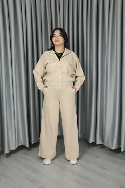 Femella Women Fashion Set de sus și de jos din bumbac antialergenic texturat ...