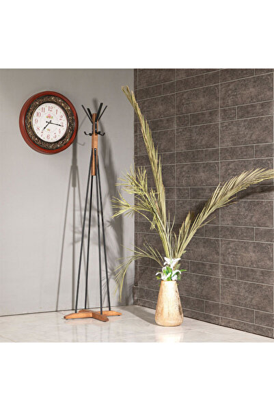 Talis Myra Walnut-Black Coat Rack 40x160 cm