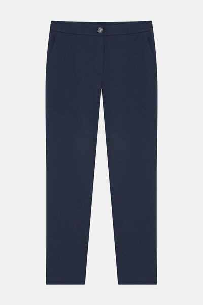 W Collection Dark Blue Cigarette Pants