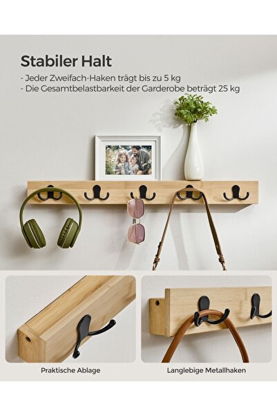 Talis Hanger Songmics Beige 70x7x4.8 cm