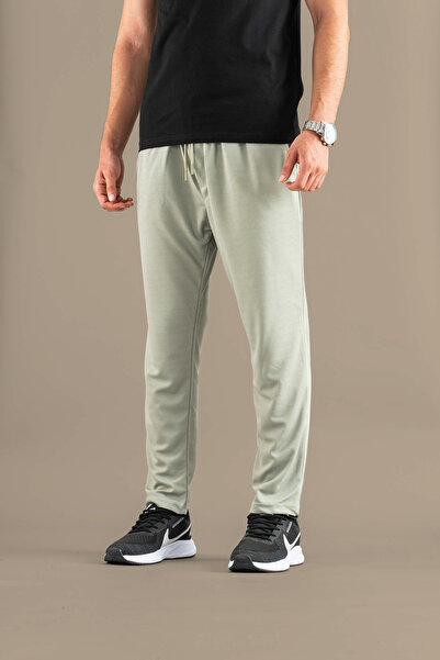 bombe Ανδρικό ελαστικό στη μέση εφαρμοστό Basic Cotton Jogger