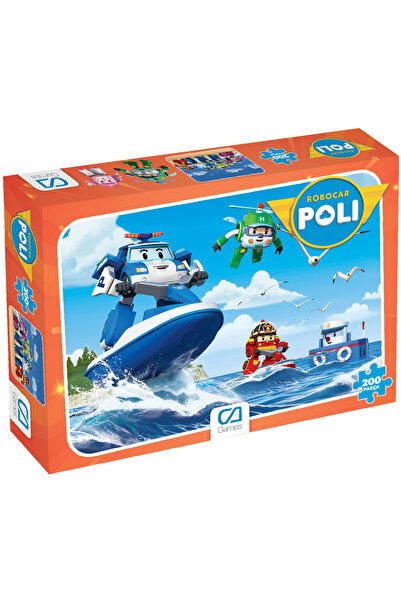 CA Games ROBOCAR PUZZLE 200 PARÇA