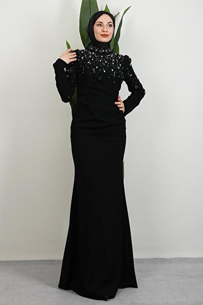 GİYZAMİLA Esin Evening Dress Black