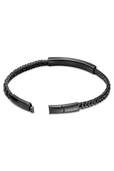 Ducati سوار رجالي من كورس كاتينا، مصنوع من الجلد المعدني الأسود والرمادي والف...