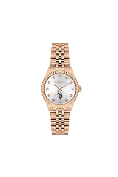 U.S. Polo Assn. Stile Rose Gold 30mm Analog Women's Watch