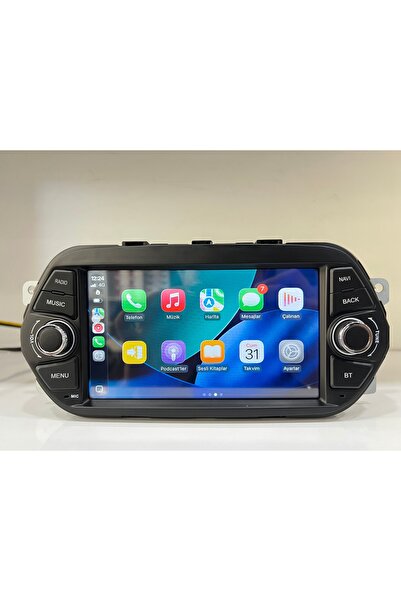 Cadence FİAT EGEA ANDROİD MULTİMEDYA 7' ORJİNAL CARPLAY ÇİFT KAMERALI 4/64 PRO