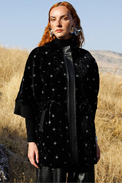 Ghisa TAŞ DETAYLI CEKET