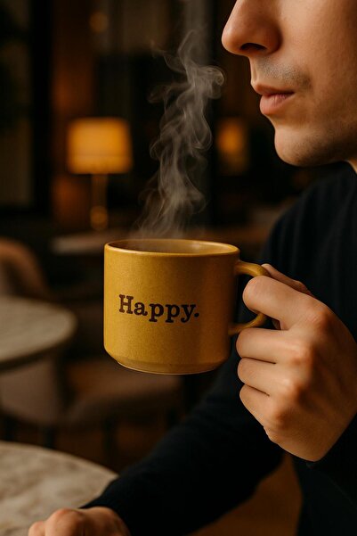 Tutku 3-Piece Porcelain Nescafe & Tea & Coffee Cup