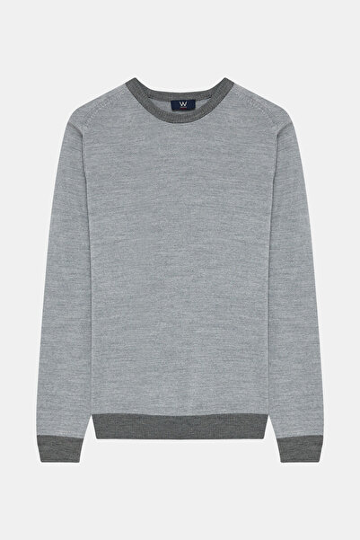 W Collection Light Gray Sweater
