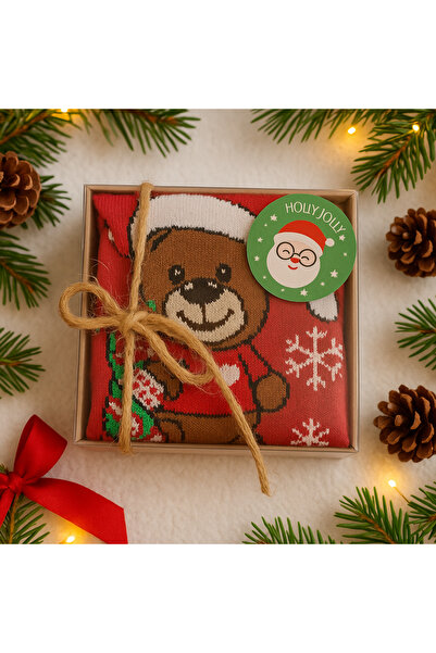 ALASEREN Acetate Boxed Christmas Gift – Colorful Winter Socks in Stylish Packaging 🎁