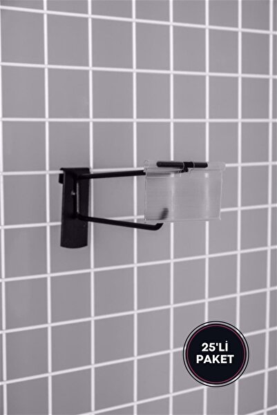 SMR MODERN RAF AHŞAP VE ÇELİK RAF SANAYİ Tel Panoya Etiketli Kanca