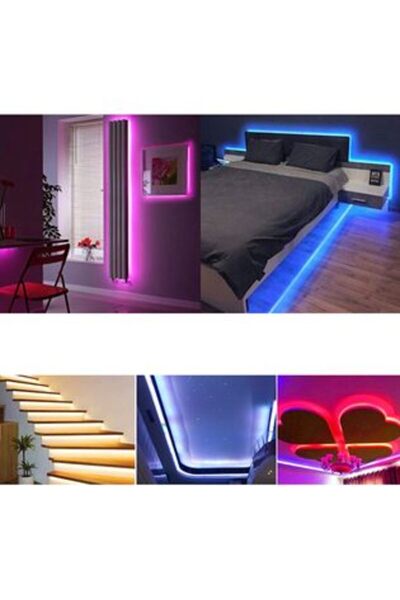 OEM Self-adhesive Color LED Strip (WRGB) with Remote Control 3 m
