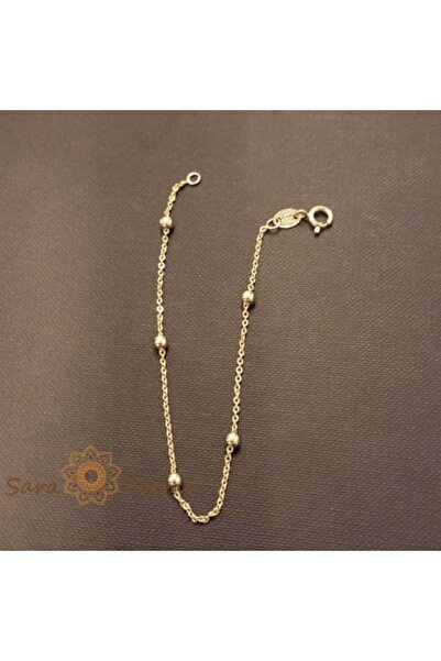 saratremo Stella Nova Anklet – Delicate sparkle with every step