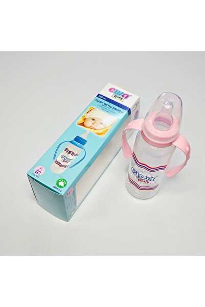 ÜNSA Anahtar زجاجة رضاعة كلاسيكية بمقبض من البولي بروبيلين سعة 250 مل باللون ...